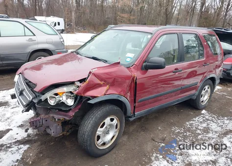 2005 Honda Cr-V Lx z USA, uszkodzony, nr VIN JHLRD78535C022099